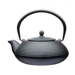 Le'Xpress Cast Iron Teapot and Infuser, 900ml, Black