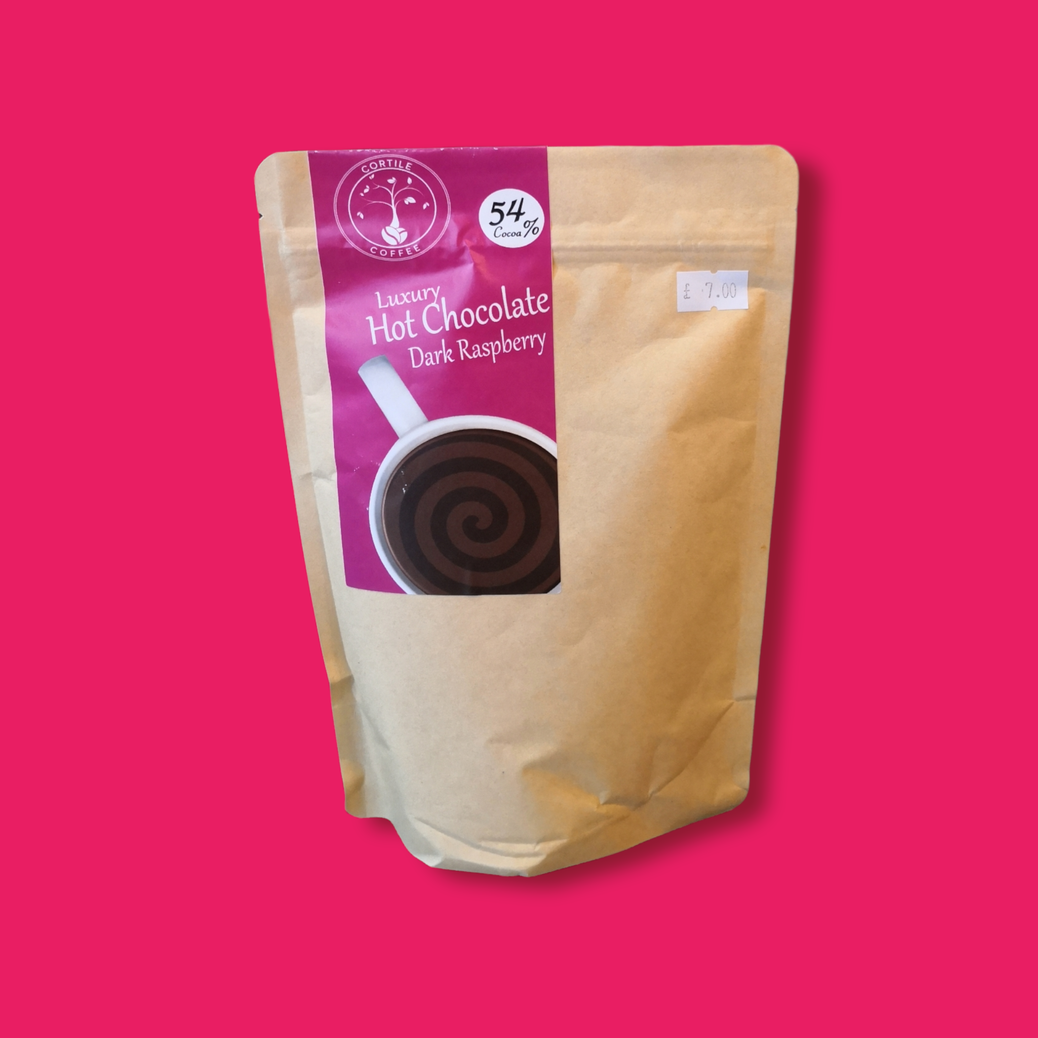 Dark Raspberry Hot Chocolate